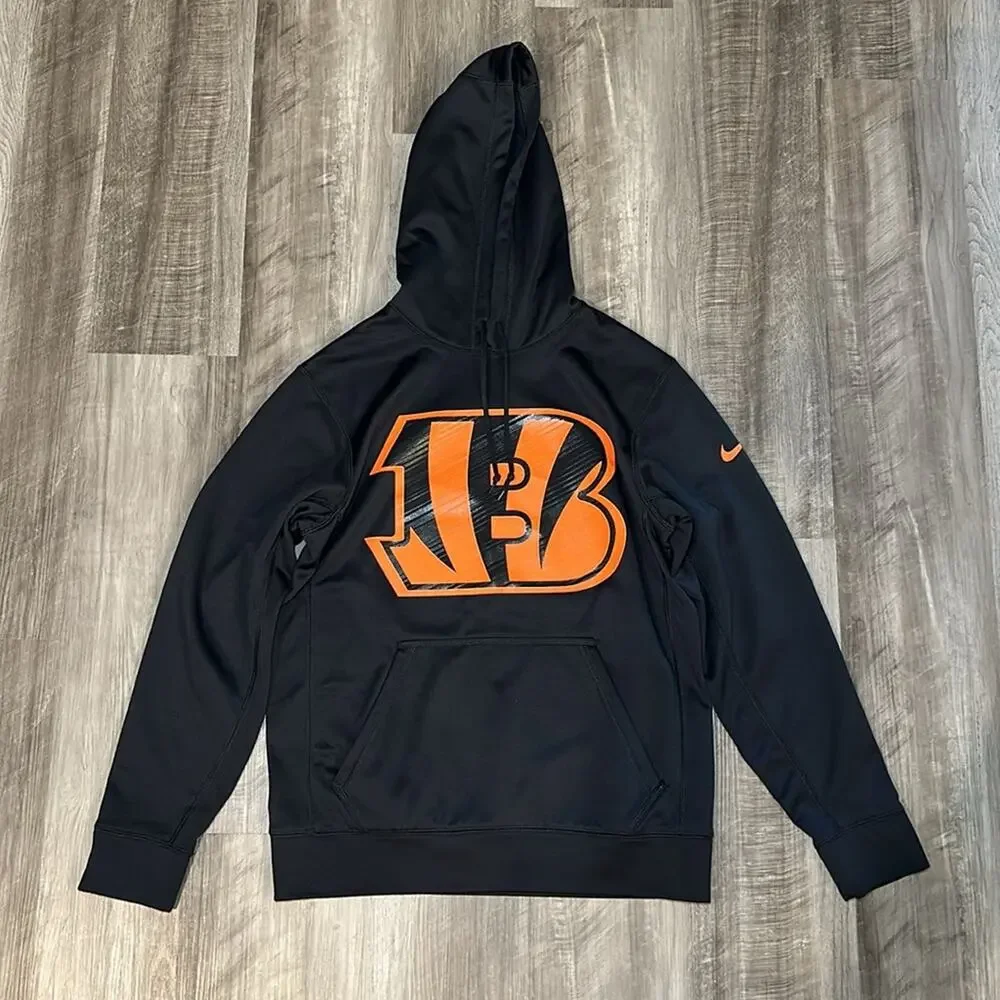 Cincinnati Bengals Nike Therma-Fit Fleece Hoodie - Small